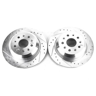 Evolution Performance Drilled And Slotted Rotor Pair