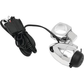 Electrical Power Point With 1-1/4 inch Bar Mount Chrome