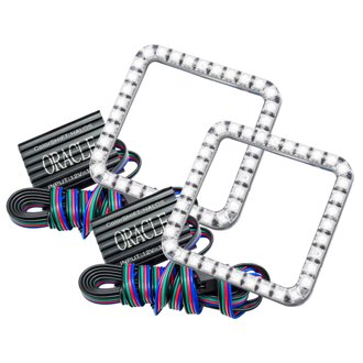Led Fog Light Halo Kit, Colorshift(Tm) - No Controller