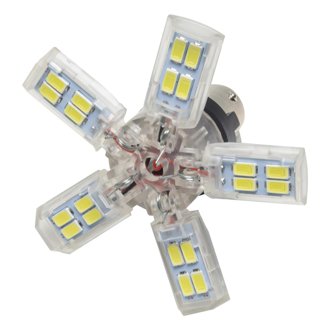 1156 15 SMD 3 Chip Spider Bulb, Cool White, Single