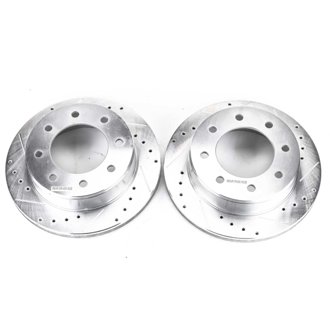 Evolution Performance Drilled And Slotted Rotor Pair