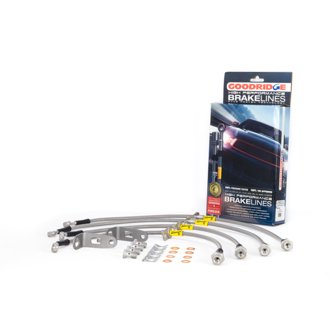 06-11 Honda Civic (Rear Disc Models) Stainless Steel Brake Line Kit