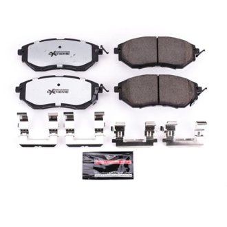 Z26 Performance Carbon-Fiber Ceramic Brake Pads with Hardware Kit