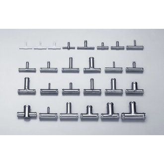 T-Joint pipe 4-4-4mm (Plastic) (2pcs