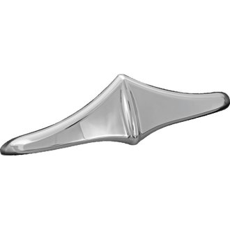 Front Fender Accent Trail Edge Chrome