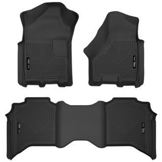 19-20 Dodge Ram 2500/3500 Crew Cab X-Act Contour Front and Second Row Seat Floor Liners