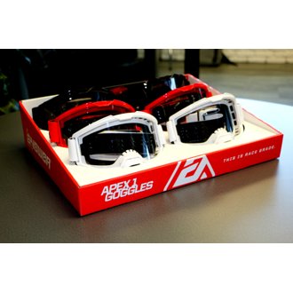 Apex 1 Goggle Assortment with Display