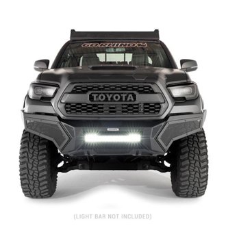 Element Front Bumper With Power Actuated Hide-Away Light Bar Mount
