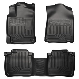 09-11 Toyota Venza WeatherBeater Combo Black Floor Liners