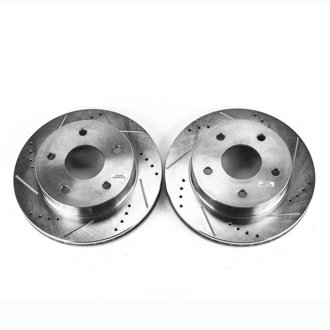 Evolution Performance Drilled And Slotted Rotor Pair