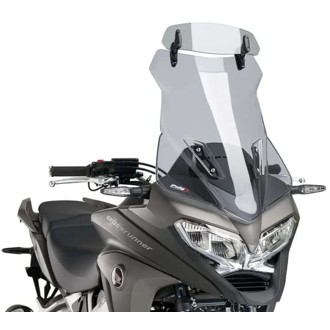 Multi-Adjustable Visor Clip-On Smoke