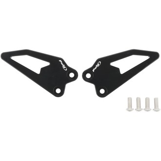 Heel plates Black