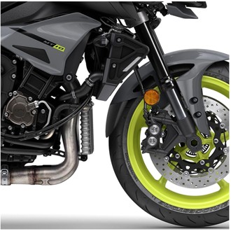 Front Fender Extension Black