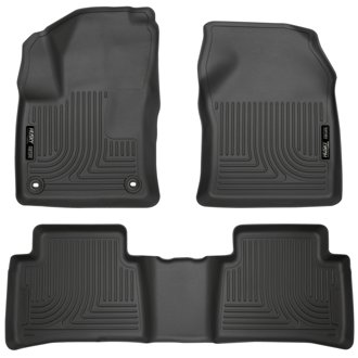 2016 Toyota Prius Weatherbeater Black Front & 2nd Seat Floor Liners (Footwell Coverage