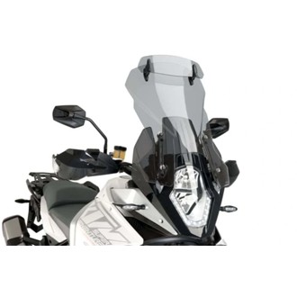 Multi-Adjustable Visor Fixed With Screws Smoke