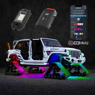 Rgbw Addressable Led Rock Light Kits Standard Xkalpha App Controlled