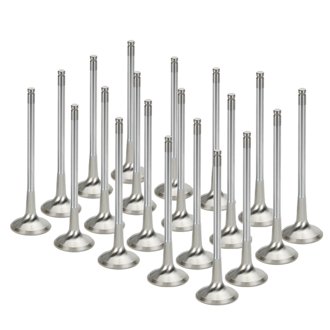 BMW S85 V10 Inconel Exhaust Valve - +2mm Oversize - Set of 20