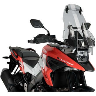 Touring Windshield With Visor Smoke