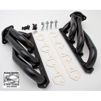 Silver Factory-Fit 50-State Legal Headers for 1986-93 Fox-Body Mustang 5.0L