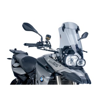Touring Windshield With Visor Smoke