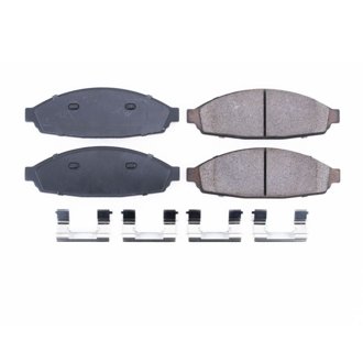 Z17 Low-Dust Ceramic Brake Pads with Hardware