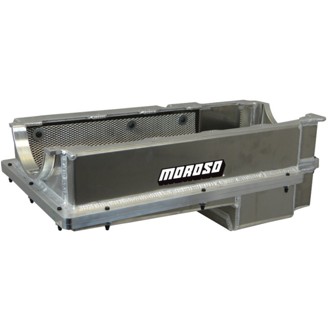 Chevrolet Big Block Mark IV (w/Double Power Kick Outs) Wet Sump 6-7qt 8in Aluminum Oil Pan