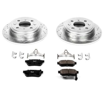Z23 Daily Driver Carbon-Fiber Ceramic Brake Pad and Drilled & Slotted Rotor Kit