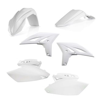 10-13 Yamaha YZ250F Plastic Kit - White