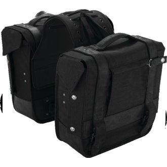 Throw-Over Saddlebag - Black