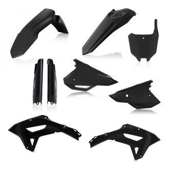 22-24 Honda CRF250RX/ CRF450RX/ CRF450R-S Full Plastic Kit - Black