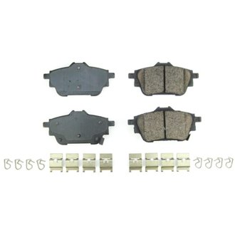 Z17 Low-Dust Ceramic Brake Pads with Hardware