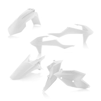 16-18 KTM 125-450 SX/ SX-F/ XC-F /XC Plastic Kit - White