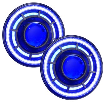 Oculus 7" ColorSHIFT Bi-LED Projector Headlights for Wrangler JK