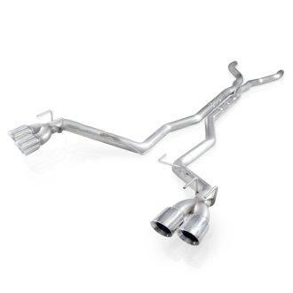 2012-15 Camaro ZL1 6.2L 3in Catback Dual Chambered Exhaust X-Pipe Resonator Deletes
