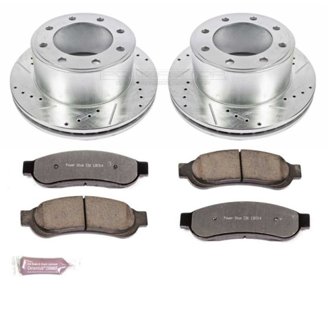 Z36 Truck and SUV Carbon-Fiber Ceramic Brake Pad and Drilled & Slotted Rotor Kit