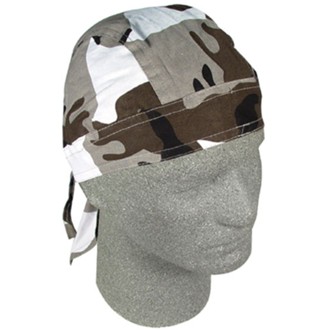 Flydanna; 100% Cotton, Urban Camouflage