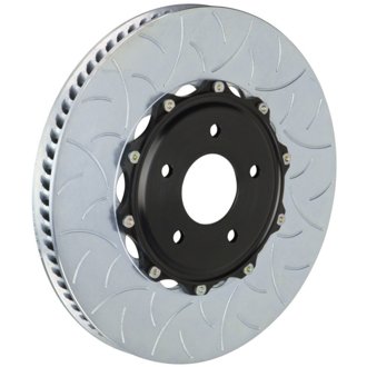 00-04 996 GT3 Cup Front 2-Piece Discs 350x34 2pc Rotor Slotted Type-3