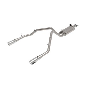 Gemini XV 3 IN 304 Stainless Steel Cat-Back Exhaust System w/ Cut-Out Polished