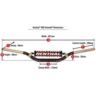 Twinwall Handlebar Padded - Black