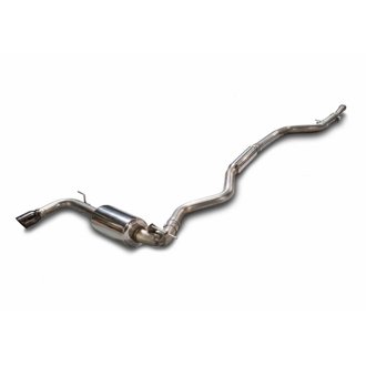 AWE Touring Edition + Performance Mid Pipe for BMW F30 320i, Single Side