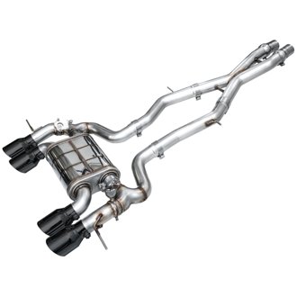AWE SwitchPath™ Exhaust for BMW G87 M2 - Diamond Black Tips