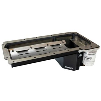 Chevy S10 (w/Gen III/IV LS Swap) Wet Sump 7in Deep 6.5 Quart Steel Oil Pan