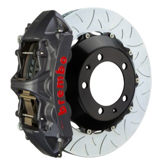 99-05 Honda S2000 Front GTS BBK 6 Piston Cast 355x32 2pc Rotor Slotted Type-3-Black HA