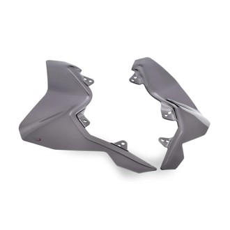 Extended Front Deflectors Dark Smoke