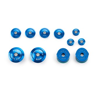 Alu Chassis Cover Blue