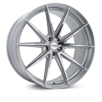 HFX-2 20x9 - 5x120 - ET35 - Flat - 72.56 - Silver Polished Wheel