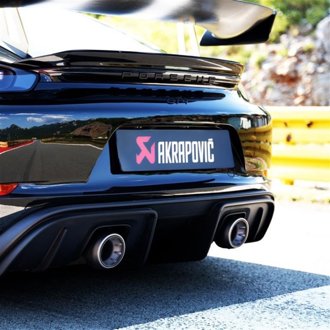 2020+ Porsche Cayman GT4 (718) Tail Pipe Set (Titanium