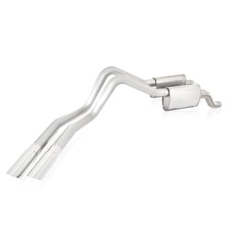 2010-14 Raptor Exhaust 3in S-Tube Mufflers Exits Behind Passenger Rear Tire