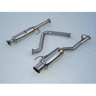 92-96 Honda Prelude BB1/BB4 60mm (101mm tip) Cat- Back Exhaust