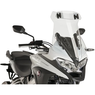 Multi-Adjustable Visor Fixed With Screws Clear